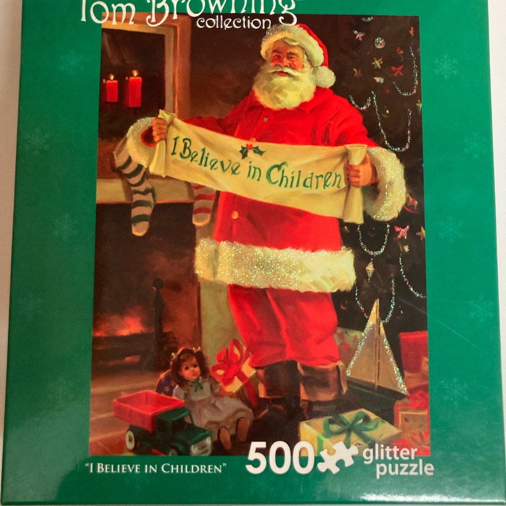 Christmas Puzzle Tom Browning Collection 500pc